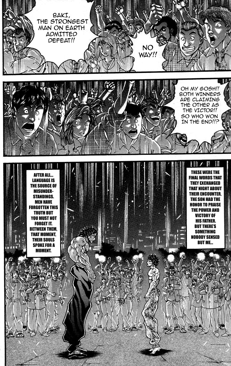 Hanma Baki Chapter 37.312 page 22 - Vol.37 Chapter 312: The Right Time To Say Goodbye [END]