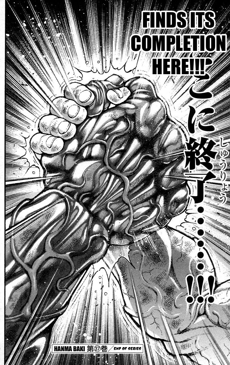 Hanma Baki Chapter 37.312 page 26 - Vol.37 Chapter 312: The Right Time To Say Goodbye [END]