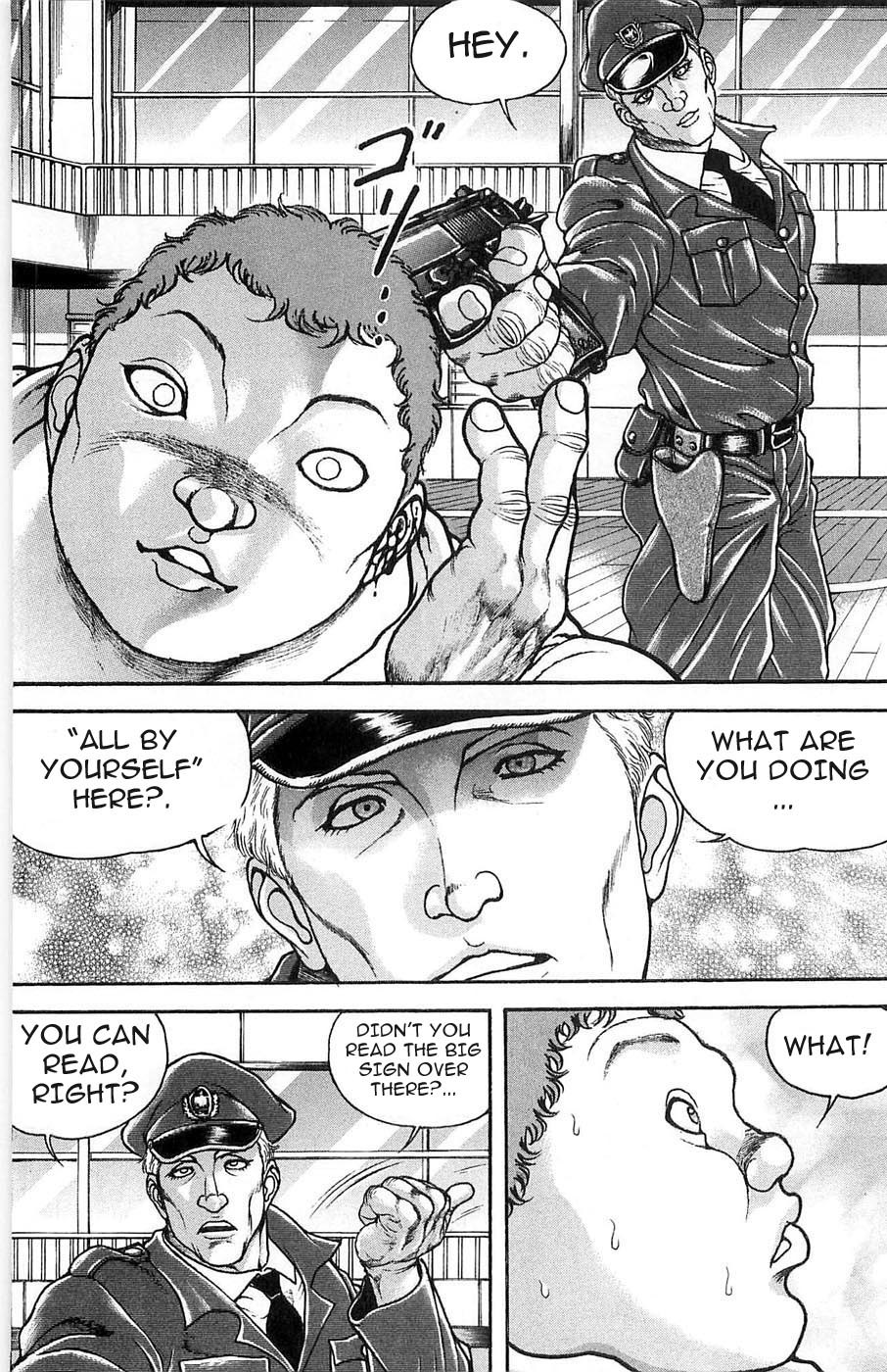 Hanma Baki Chapter 4.23 page 14 - Vol.4 Chapter 23: Being Second