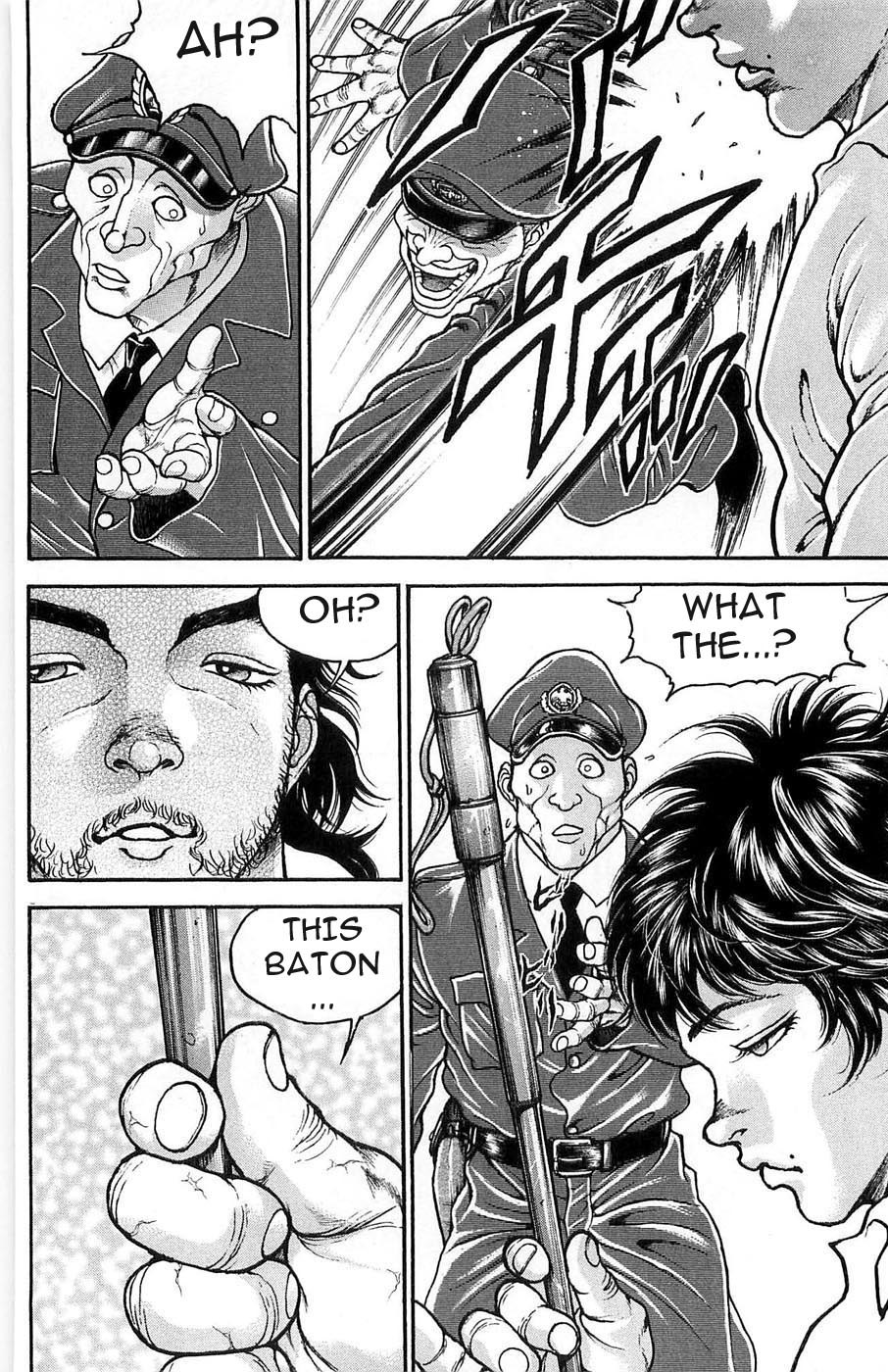 Hanma Baki Chapter 4.23 page 22 - Vol.4 Chapter 23: Being Second