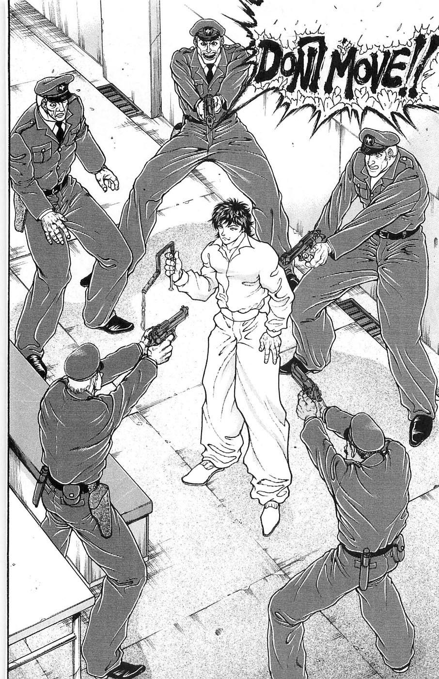 Hanma Baki Chapter 4.23 page 24 - Vol.4 Chapter 23: Being Second