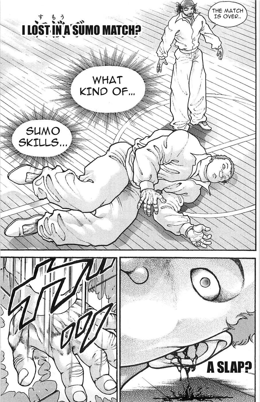 Hanma Baki Chapter 4.23 page 9 - Vol.4 Chapter 23: Being Second