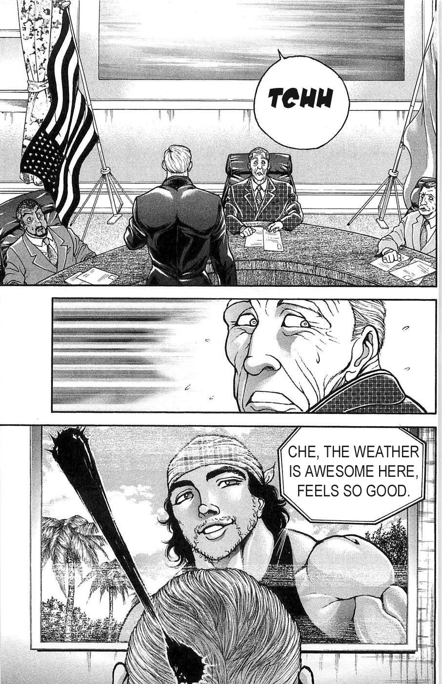 Hanma Baki Chapter 4.25 page 14 - Vol.4 Chapter 25: The Young Lion