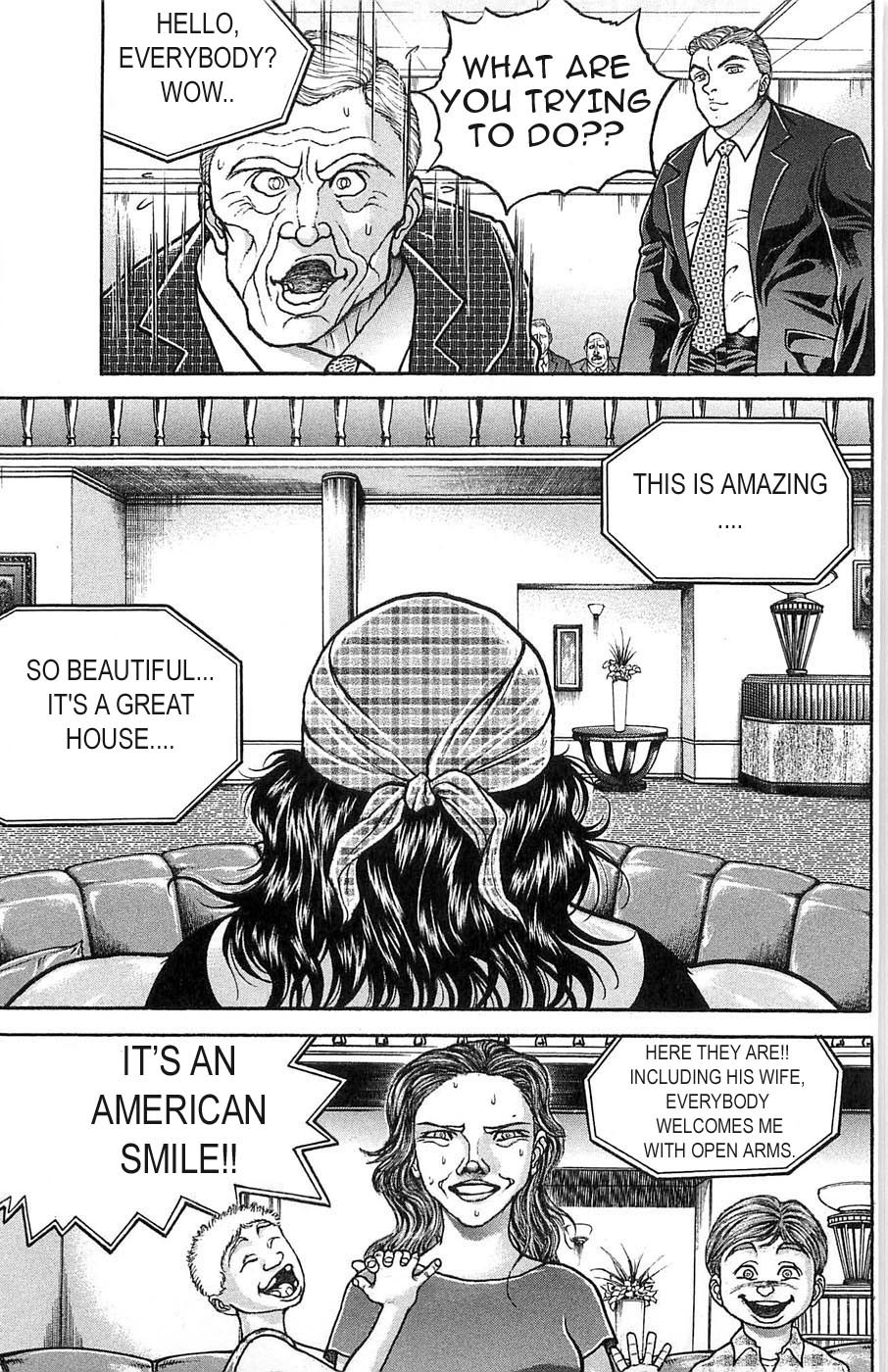Hanma Baki Chapter 4.25 page 16 - Vol.4 Chapter 25: The Young Lion