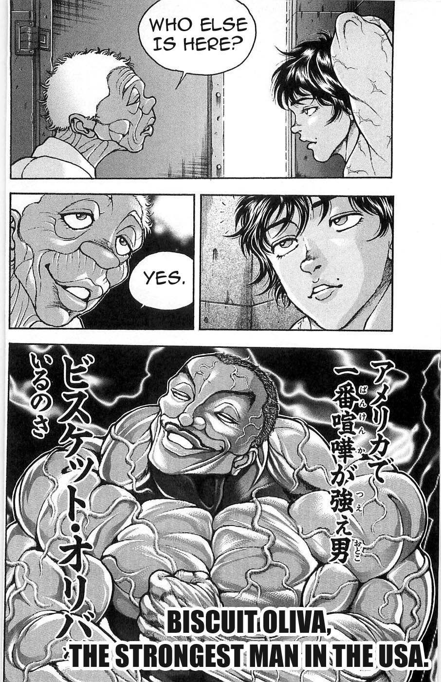 Hanma Baki Chapter 4.26 page 3 - Vol.4 Chapter 26: Next Generation