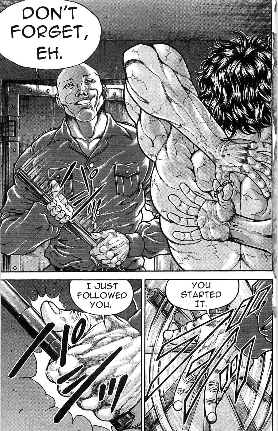 Hanma Baki Chapter 4.27 page 2 - Vol.4 Chapter 27: Fighting