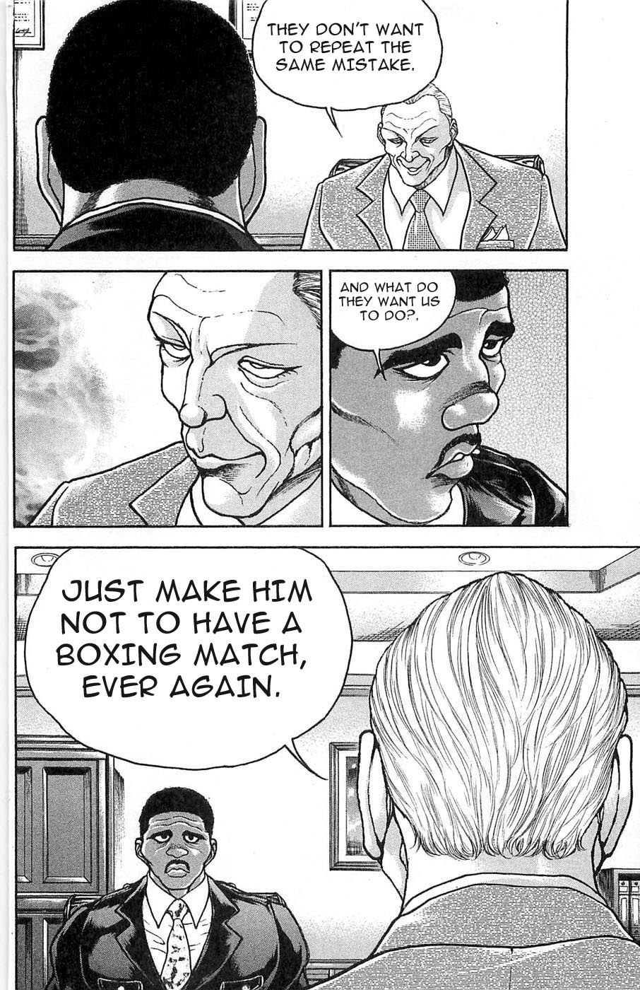 Hanma Baki Chapter 4.28 page 15 - Vol.4 Chapter 28: Bare Hands