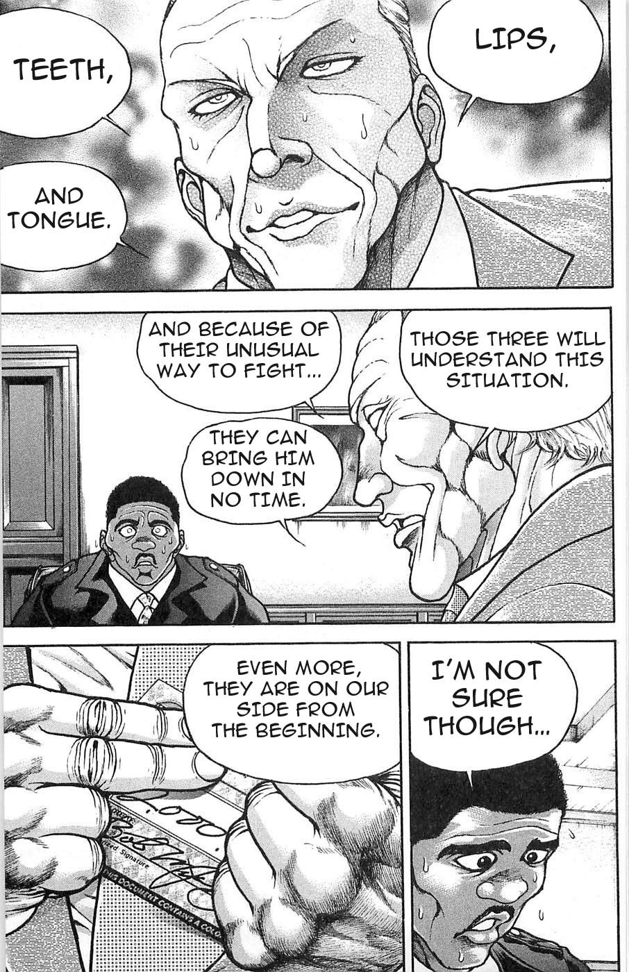 Hanma Baki Chapter 4.28 page 18 - Vol.4 Chapter 28: Bare Hands