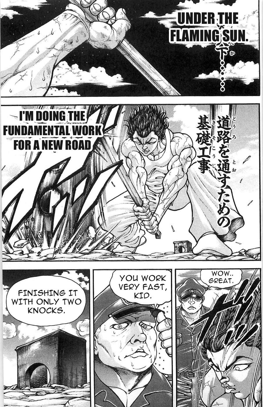 Hanma Baki Chapter 4.28 page 4 - Vol.4 Chapter 28: Bare Hands
