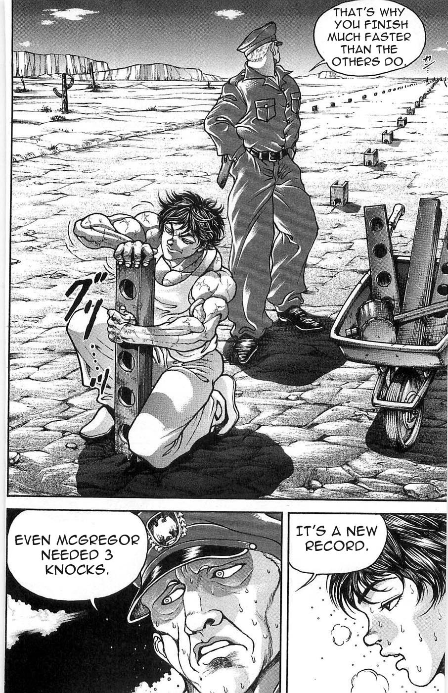 Hanma Baki Chapter 4.28 page 5 - Vol.4 Chapter 28: Bare Hands