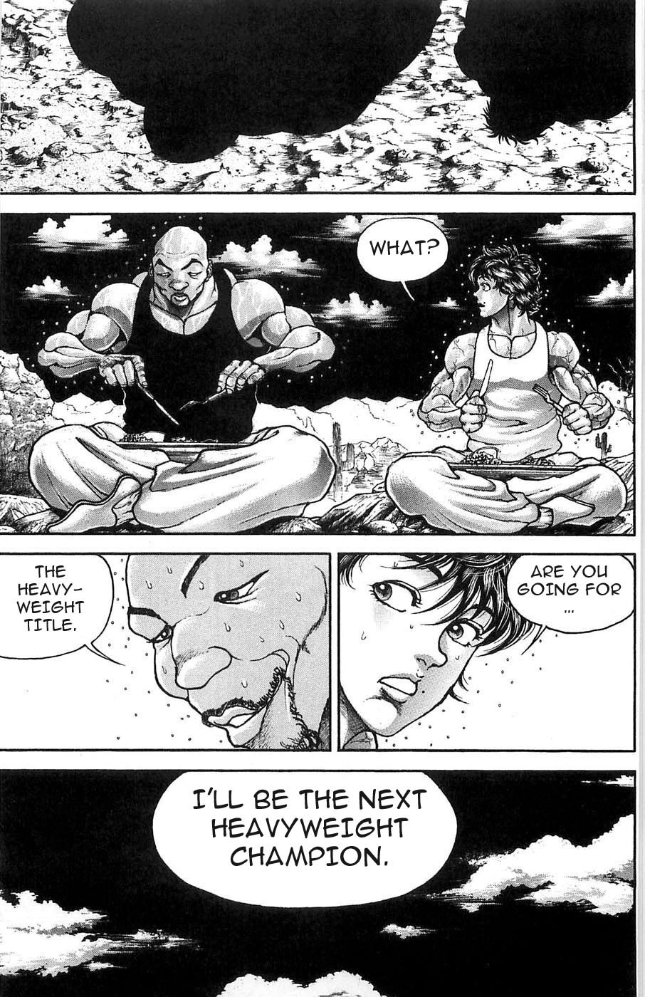 Hanma Baki Chapter 4.28 page 8 - Vol.4 Chapter 28: Bare Hands