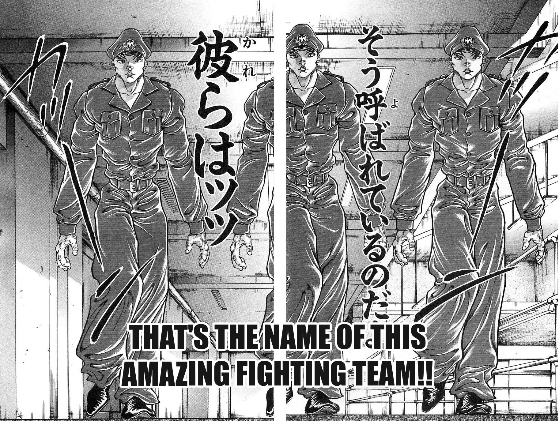 Hanma Baki Chapter 4.29 page 12 - Vol.4 Chapter 29: War