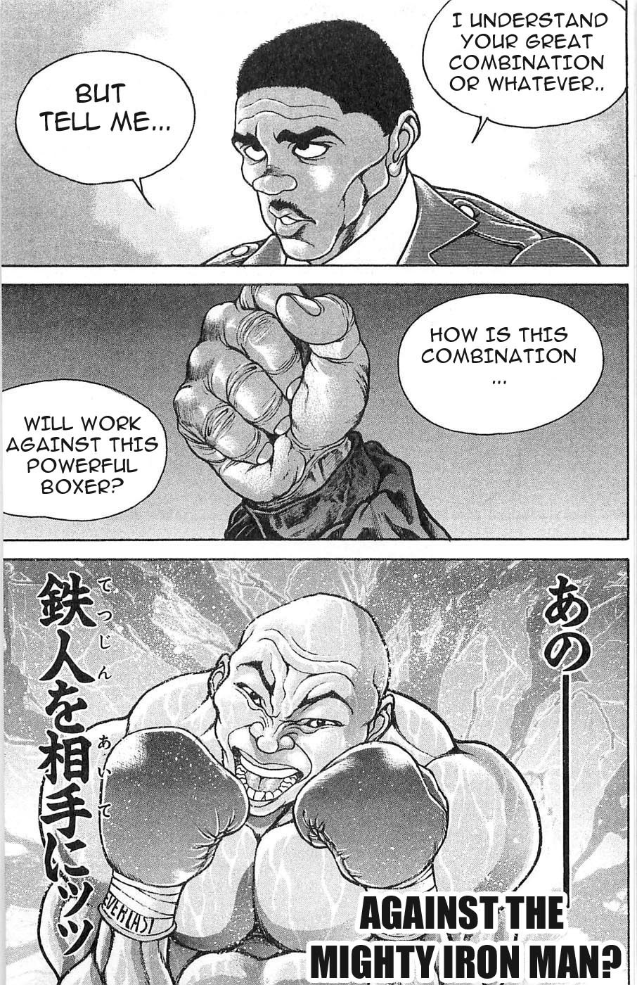 Hanma Baki Chapter 4.29 page 14 - Vol.4 Chapter 29: War