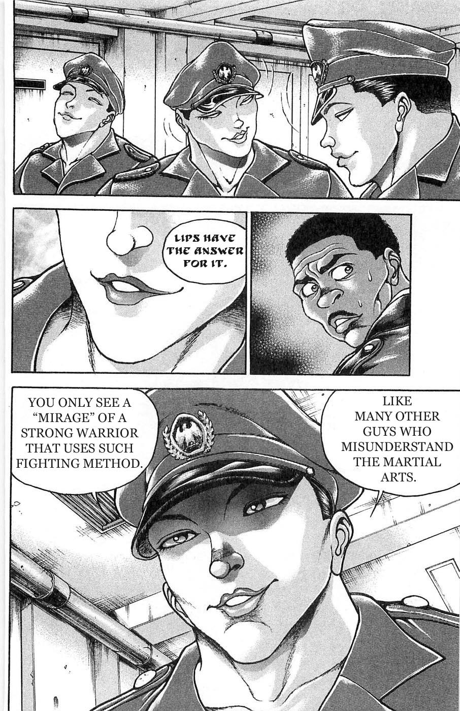 Hanma Baki Chapter 4.29 page 15 - Vol.4 Chapter 29: War