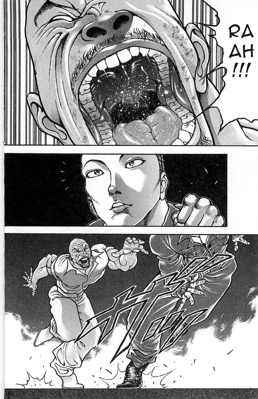 Hanma Baki Chapter 4.30 page 16 - Vol.4 Chapter 30: Teamwork