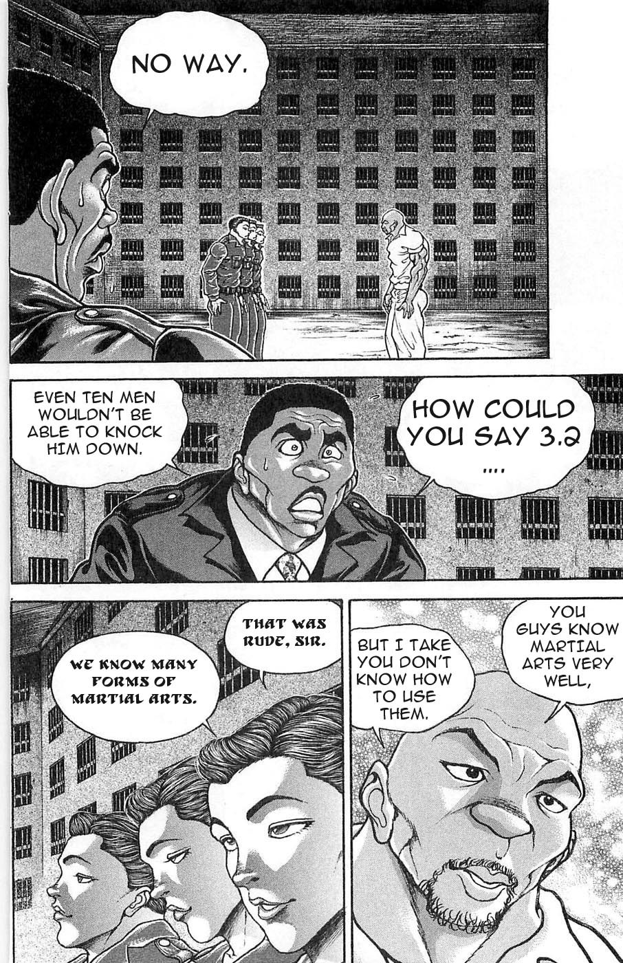Hanma Baki Chapter 4.30 page 4 - Vol.4 Chapter 30: Teamwork