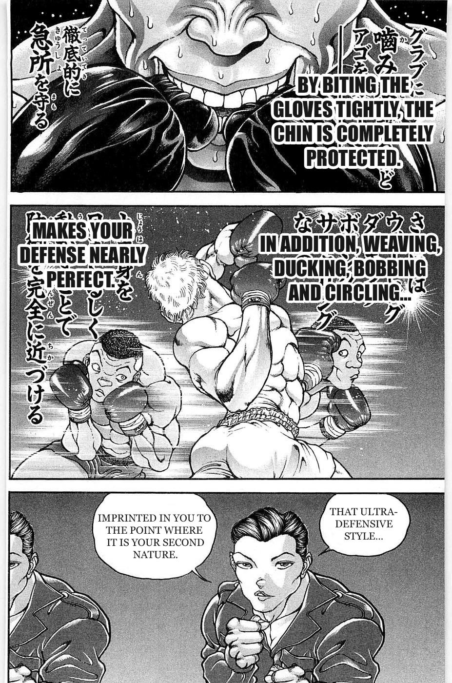 Hanma Baki Chapter 5.31 page 18 - Vol.5 Chapter 31: 1 Plus 1 Plus 1 Equals
