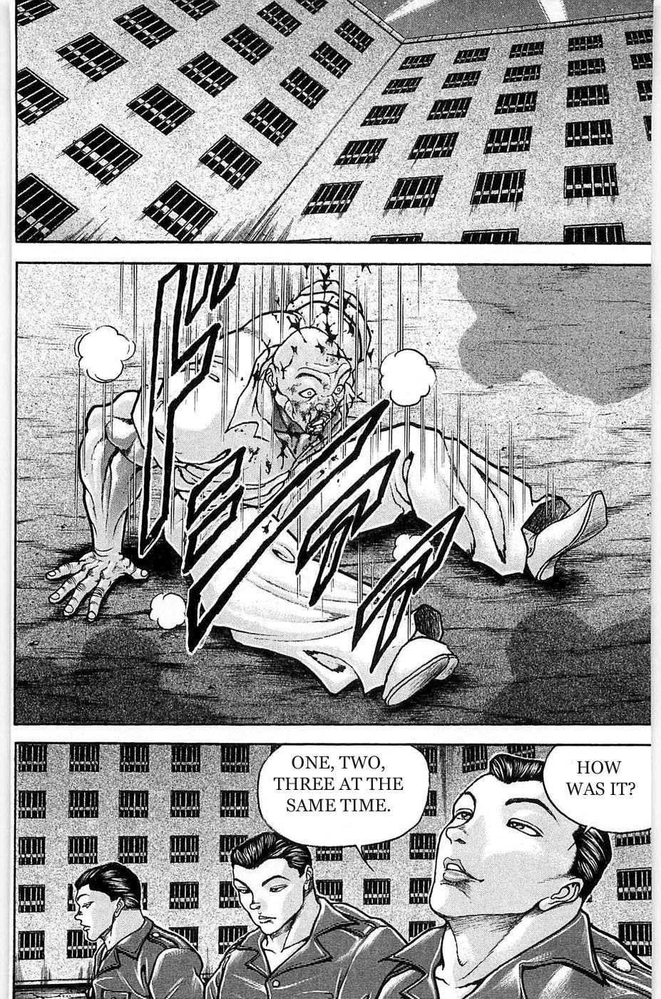 Hanma Baki Chapter 5.31 page 23 - Vol.5 Chapter 31: 1 Plus 1 Plus 1 Equals