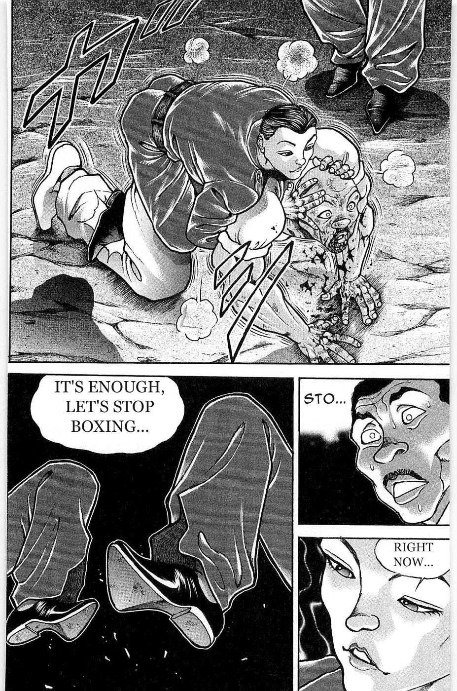 Hanma Baki Chapter 5.31 page 25 - Vol.5 Chapter 31: 1 Plus 1 Plus 1 Equals