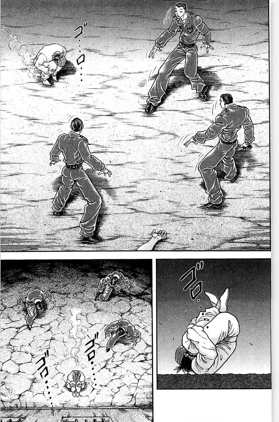 Hanma Baki Chapter 5.32 page 15 - Vol.5 Chapter 32: Badly