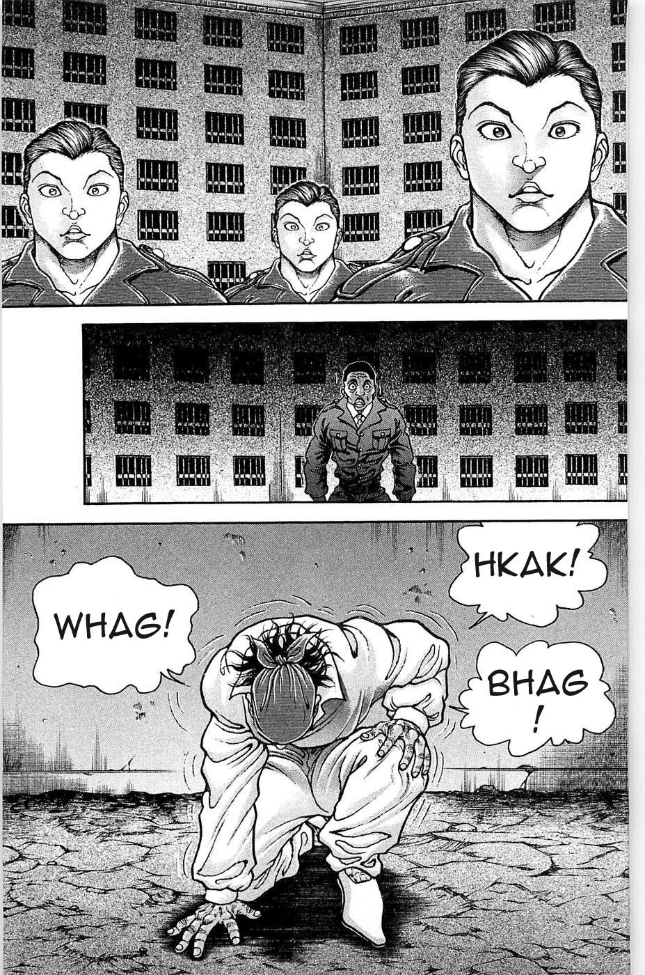 Hanma Baki Chapter 5.32 page 17 - Vol.5 Chapter 32: Badly