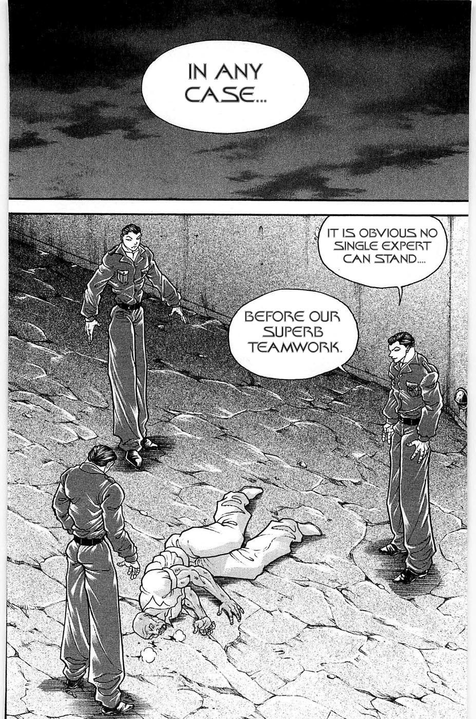 Hanma Baki Chapter 5.32 page 6 - Vol.5 Chapter 32: Badly