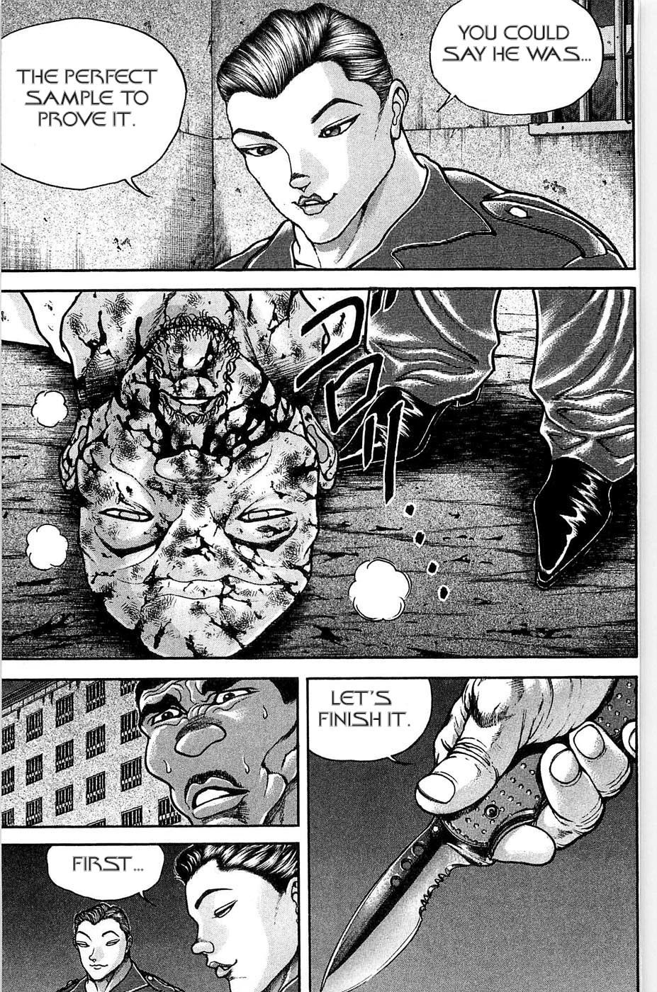 Hanma Baki Chapter 5.32 page 7 - Vol.5 Chapter 32: Badly