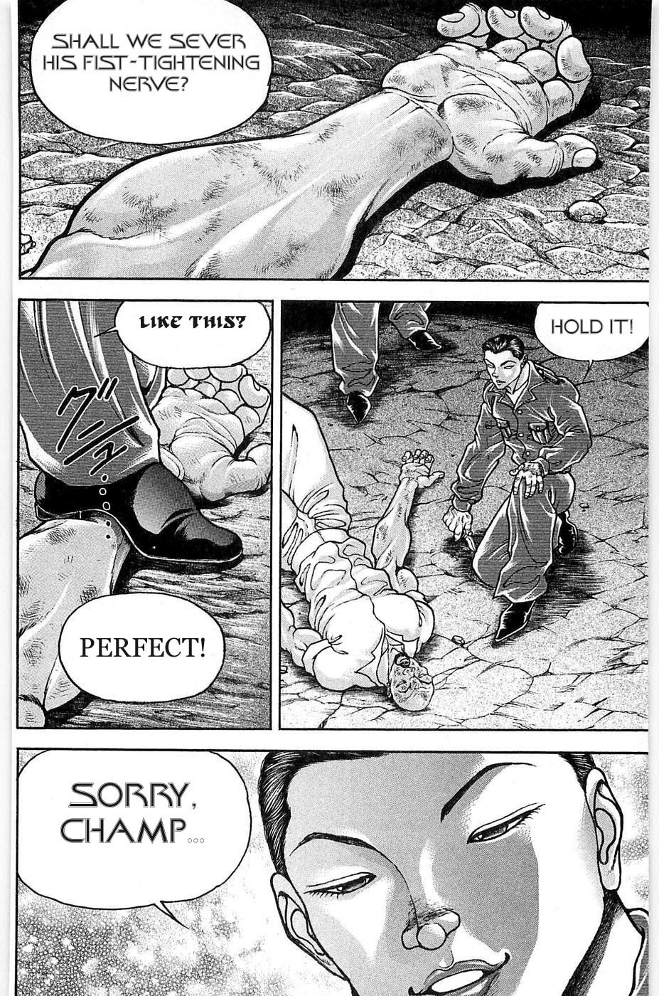 Hanma Baki Chapter 5.32 page 8 - Vol.5 Chapter 32: Badly