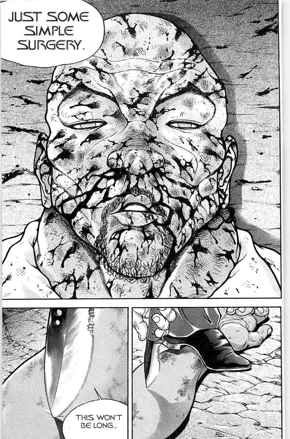 Hanma Baki Chapter 5.32 page 9 - Vol.5 Chapter 32: Badly