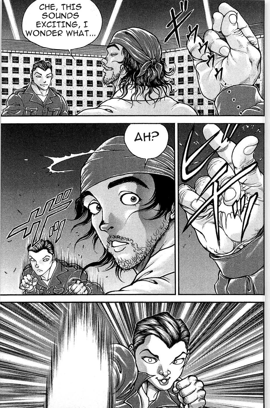 Hanma Baki Chapter 5.33 page 13 - Vol.5 Chapter 33: The Warrior