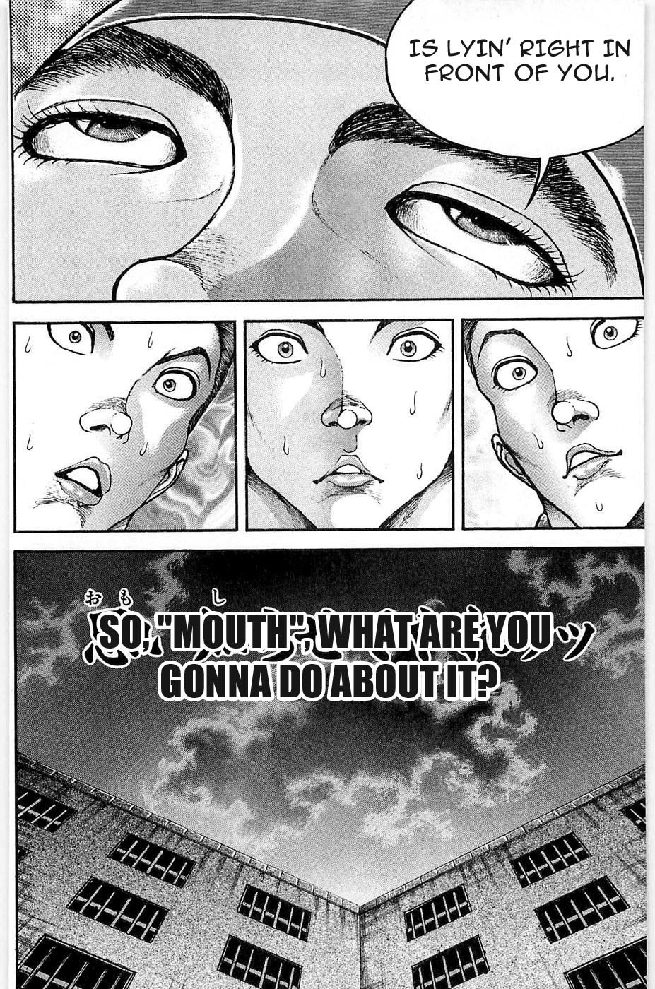 Hanma Baki Chapter 5.33 page 22 - Vol.5 Chapter 33: The Warrior