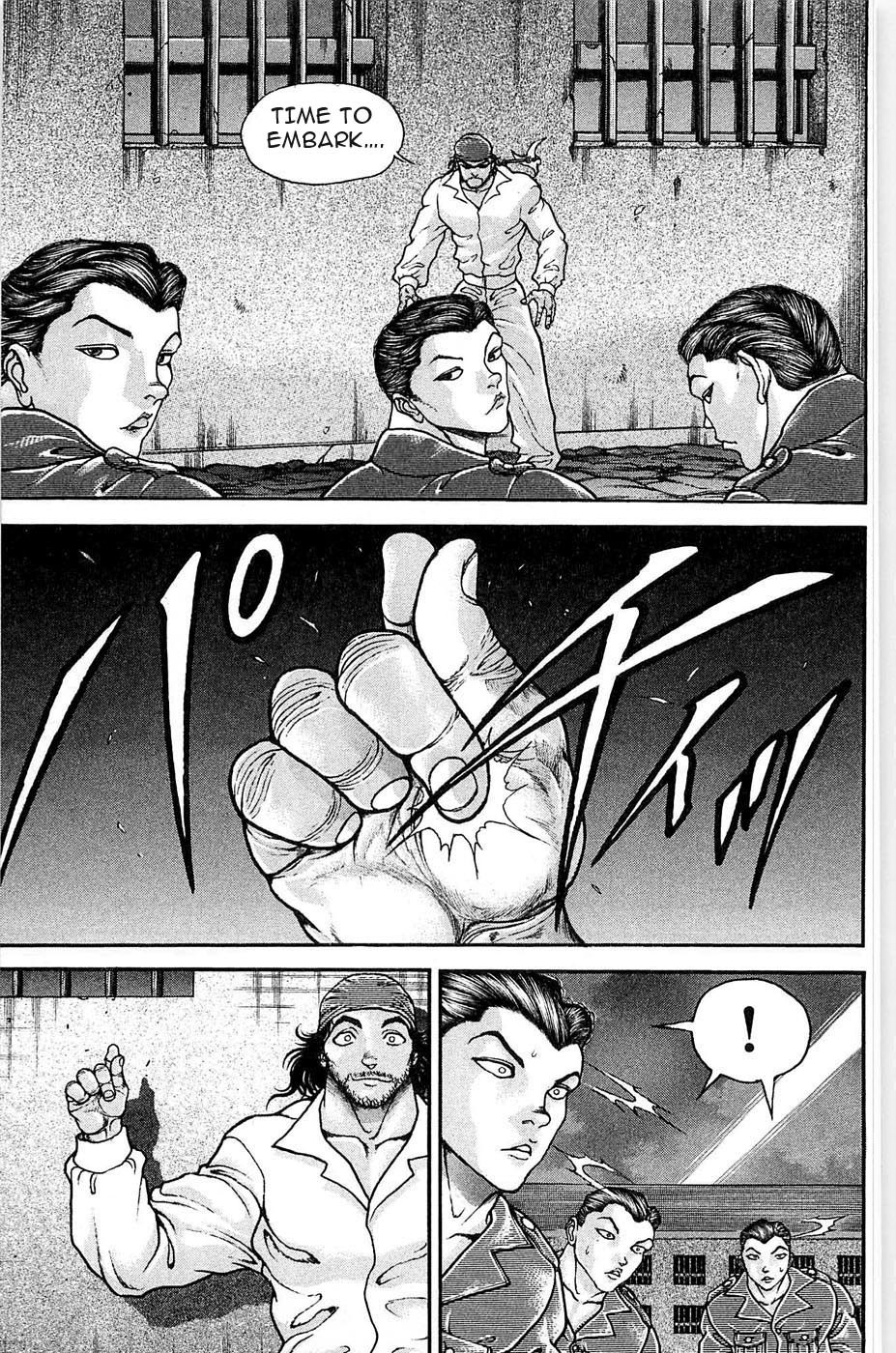 Hanma Baki Chapter 5.33 page 7 - Vol.5 Chapter 33: The Warrior