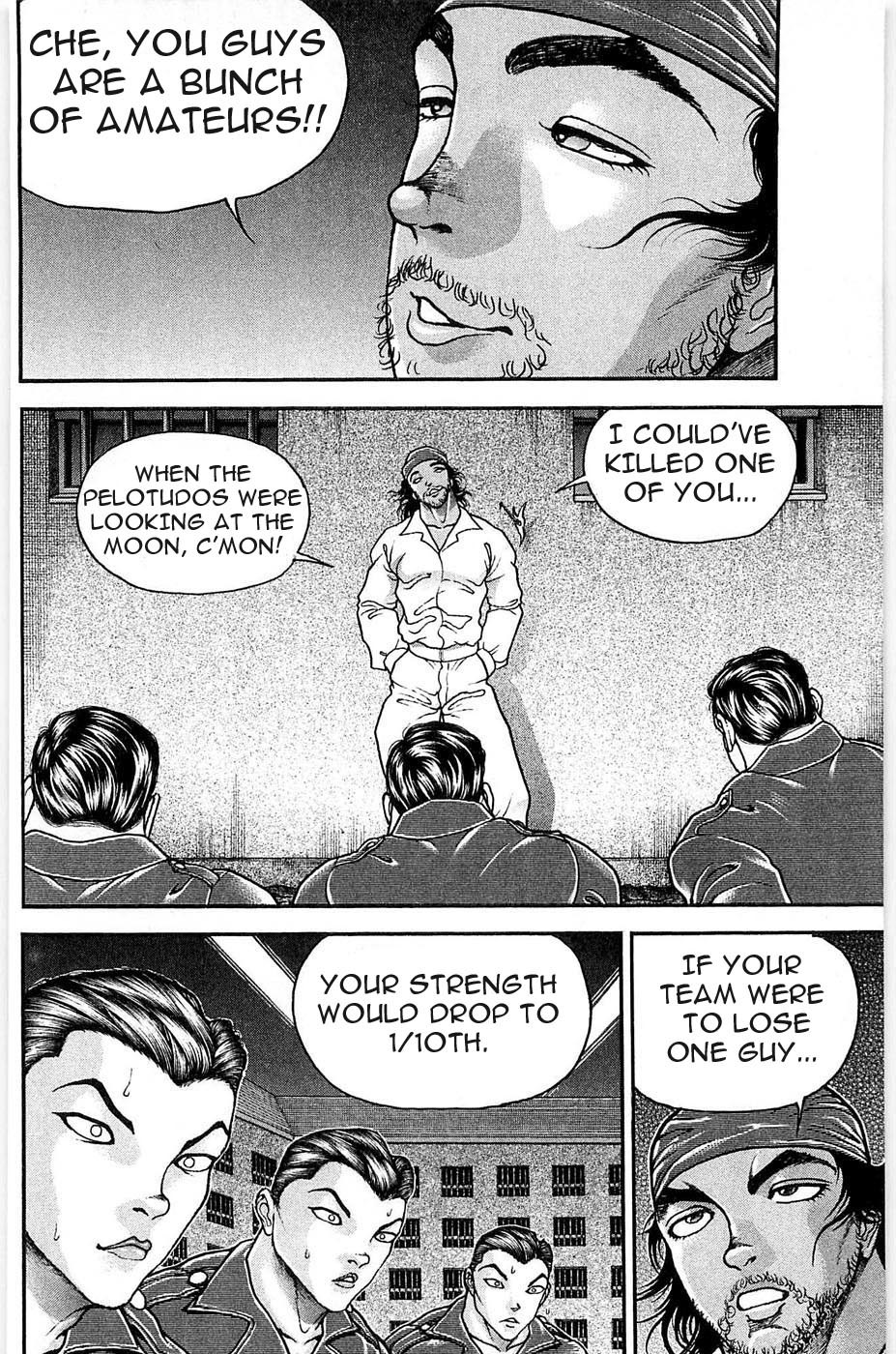 Hanma Baki Chapter 5.33 page 8 - Vol.5 Chapter 33: The Warrior