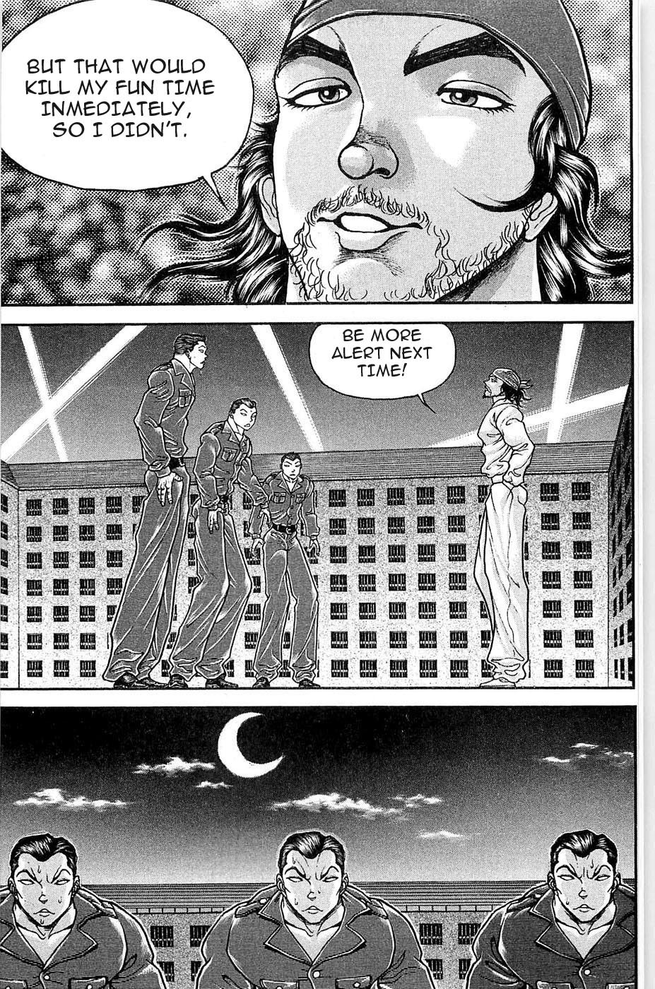 Hanma Baki Chapter 5.33 page 9 - Vol.5 Chapter 33: The Warrior