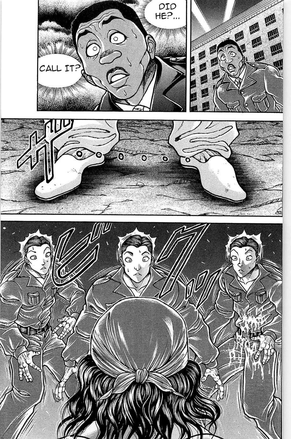 Hanma Baki Chapter 5.34 page 12 - Vol.5 Chapter 34: Man of the Sea