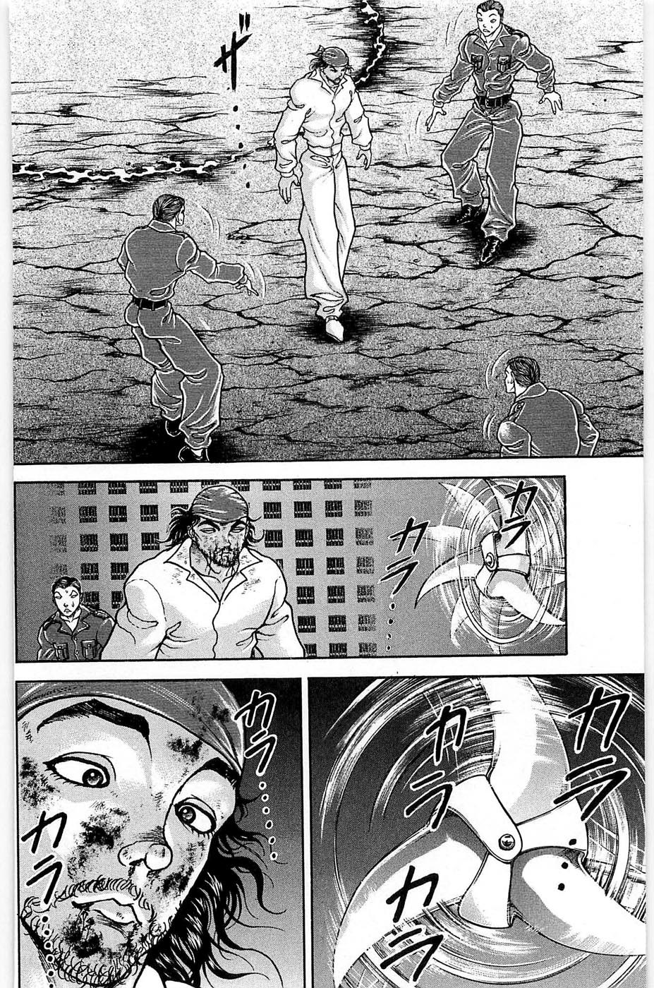 Hanma Baki Chapter 5.34 page 13 - Vol.5 Chapter 34: Man of the Sea