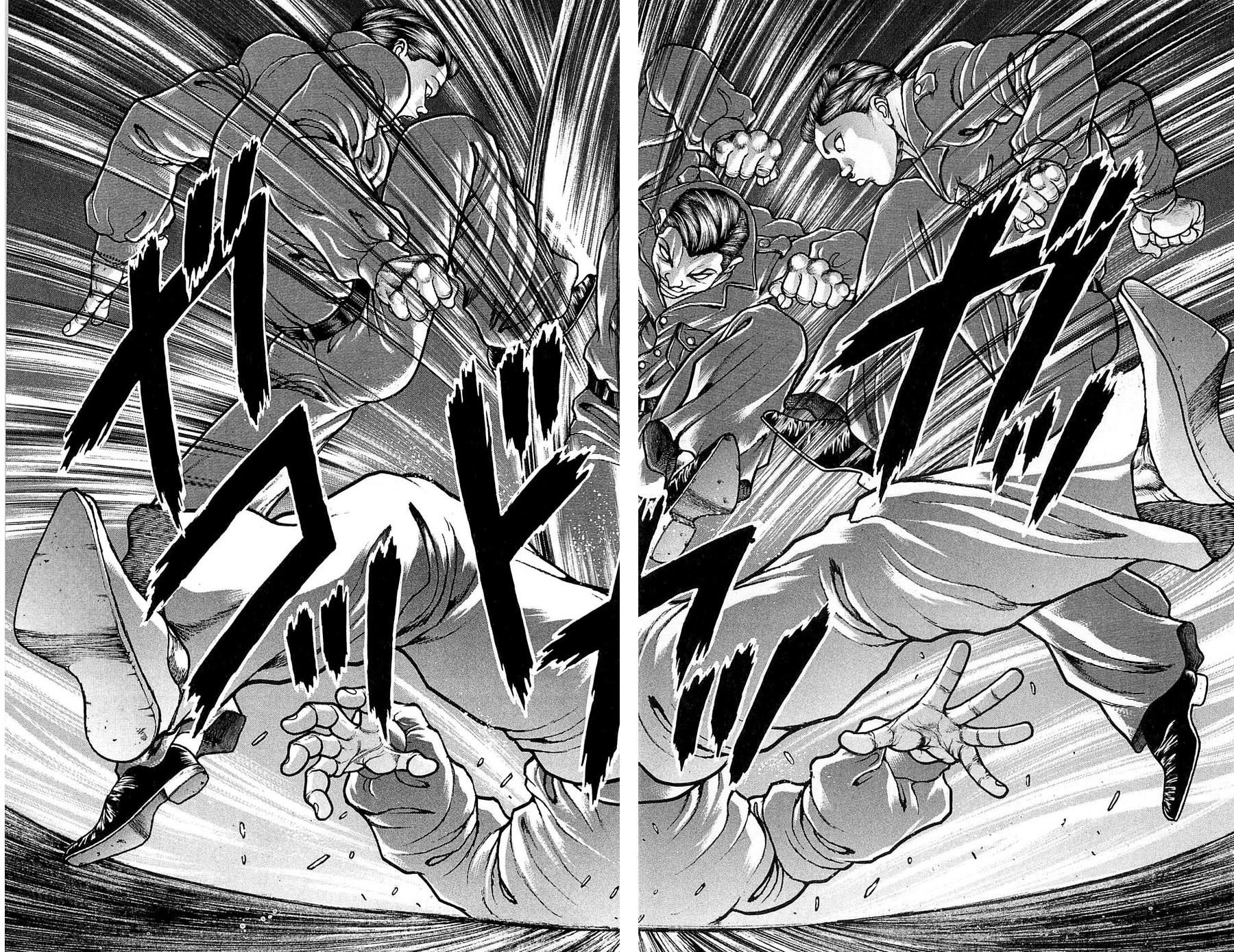 Hanma Baki Chapter 5.34 page 4 - Vol.5 Chapter 34: Man of the Sea