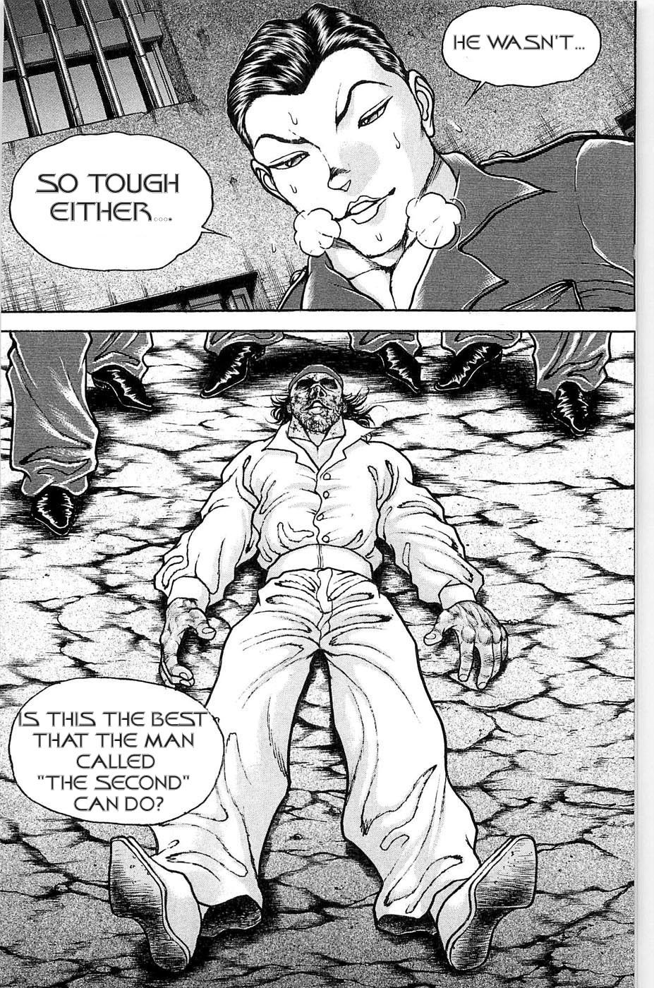 Hanma Baki Chapter 5.34 page 8 - Vol.5 Chapter 34: Man of the Sea