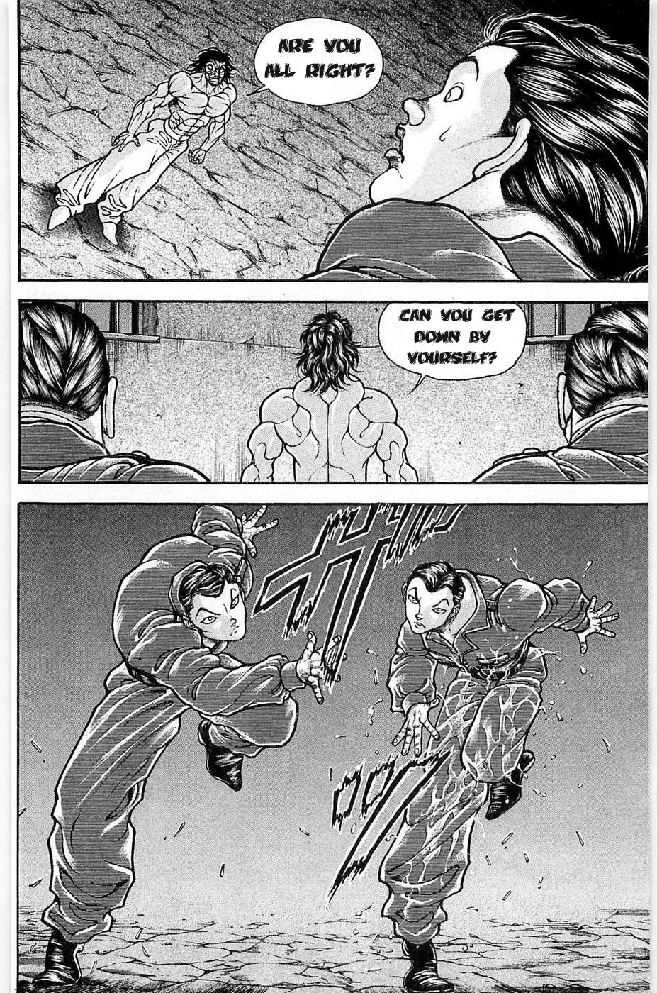 Hanma Baki Chapter 5.35 page 12 - Vol.5 Chapter 35: Winds