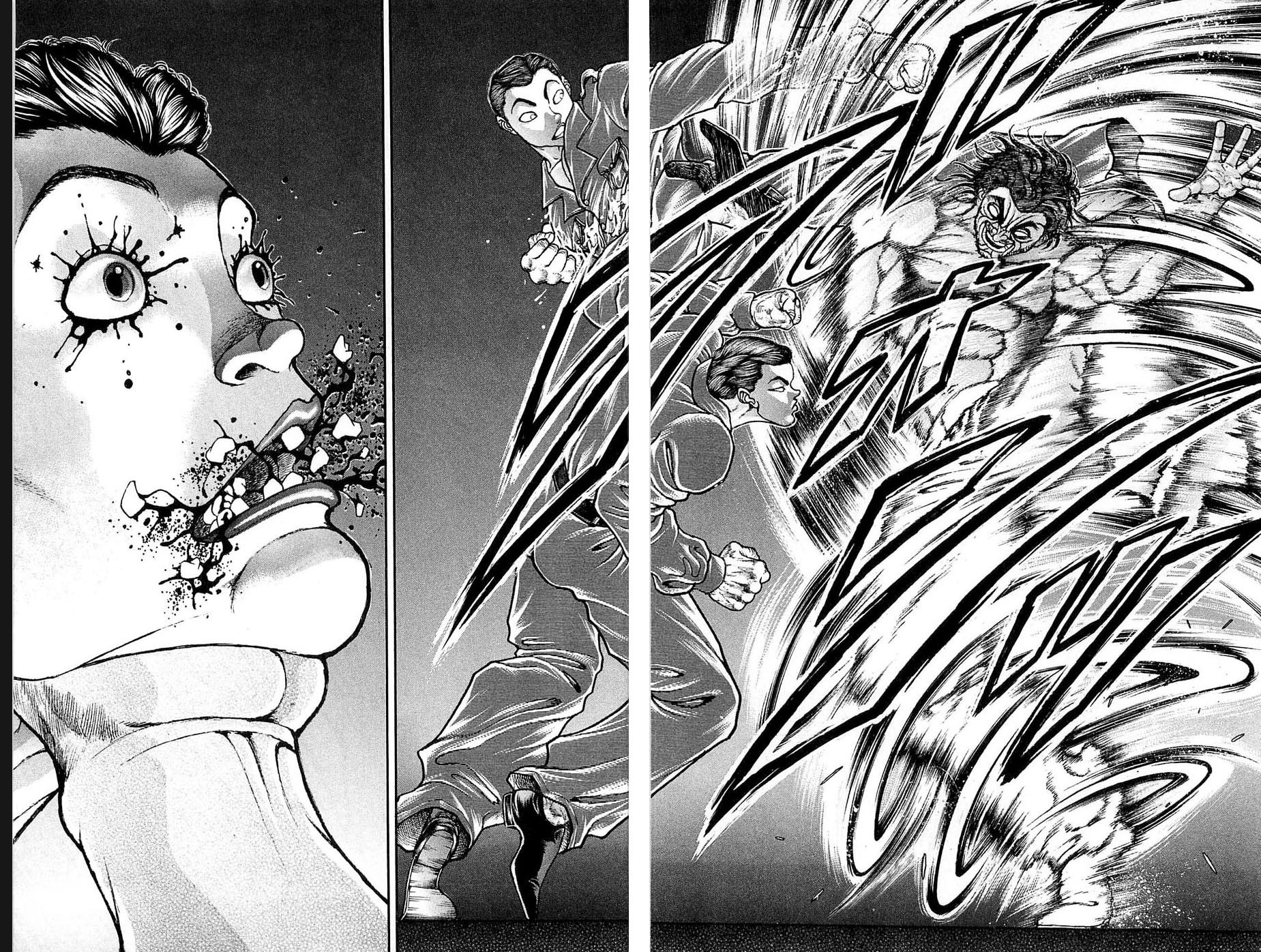 Hanma Baki Chapter 5.35 page 14 - Vol.5 Chapter 35: Winds