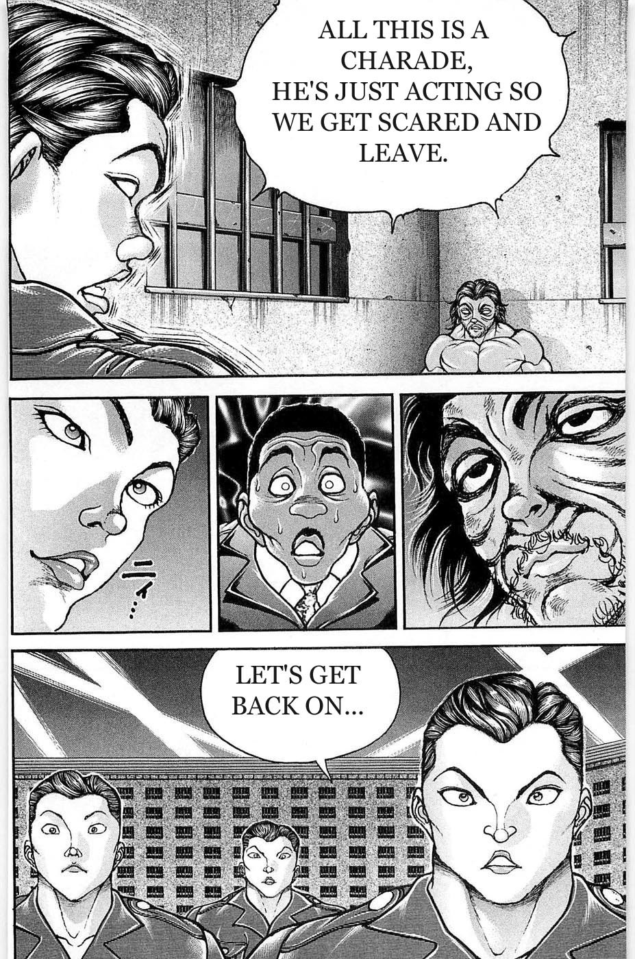 Hanma Baki Chapter 5.35 page 6 - Vol.5 Chapter 35: Winds