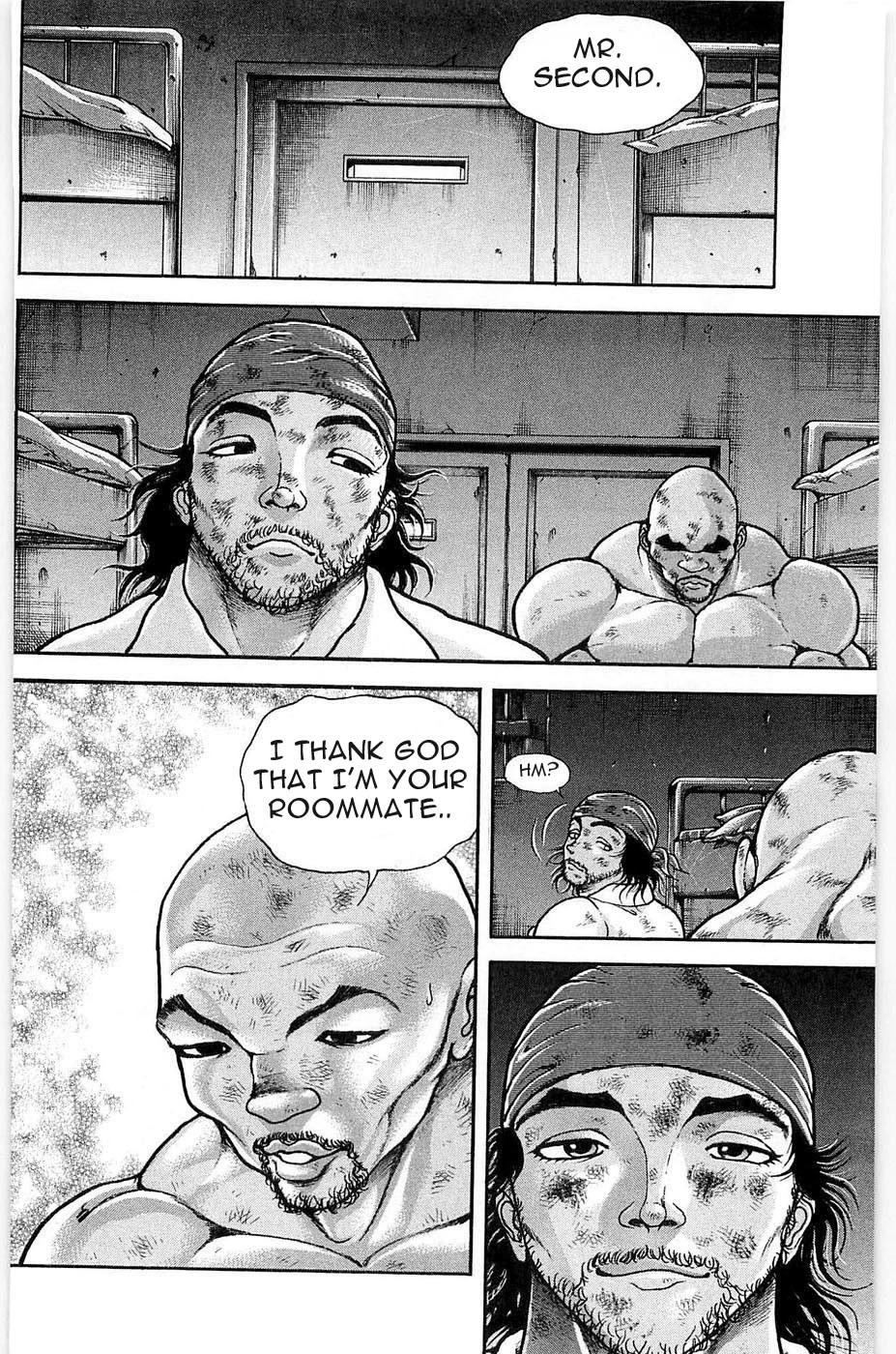 Hanma Baki Chapter 5.36 page 10 - Vol.5 Chapter 36: Oliva vs Guevara