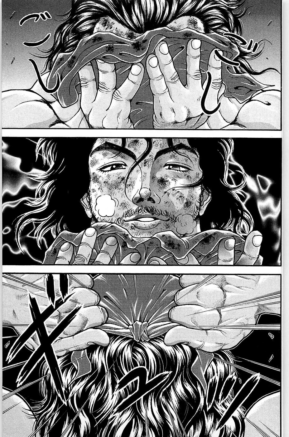 Hanma Baki Chapter 5.36 page 3 - Vol.5 Chapter 36: Oliva vs Guevara