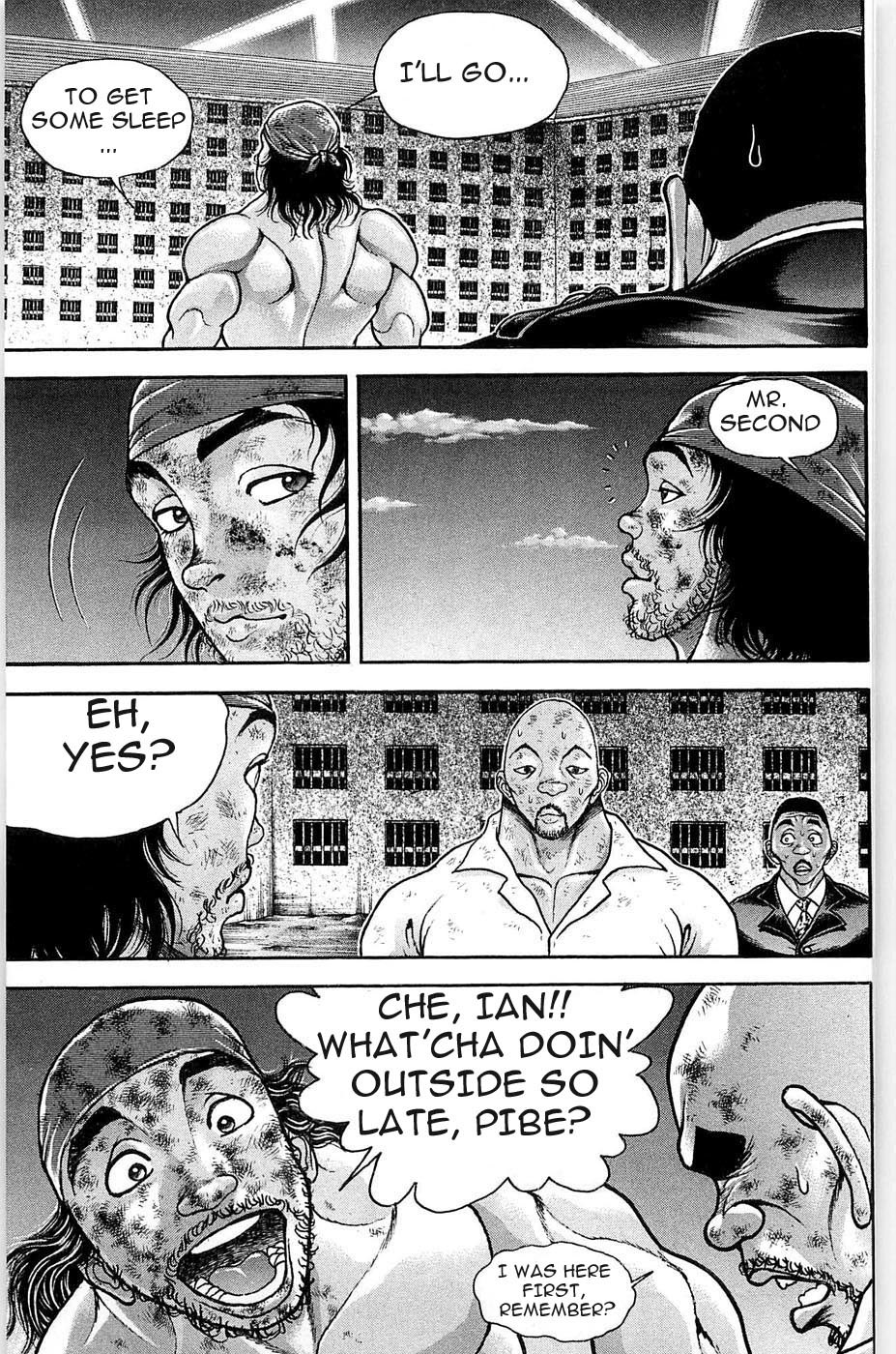 Hanma Baki Chapter 5.36 page 7 - Vol.5 Chapter 36: Oliva vs Guevara