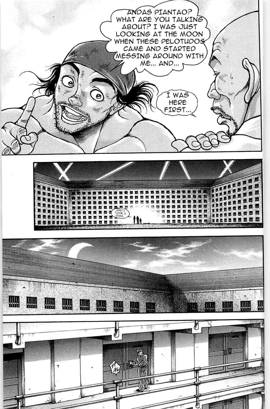 Hanma Baki Chapter 5.36 page 9 - Vol.5 Chapter 36: Oliva vs Guevara