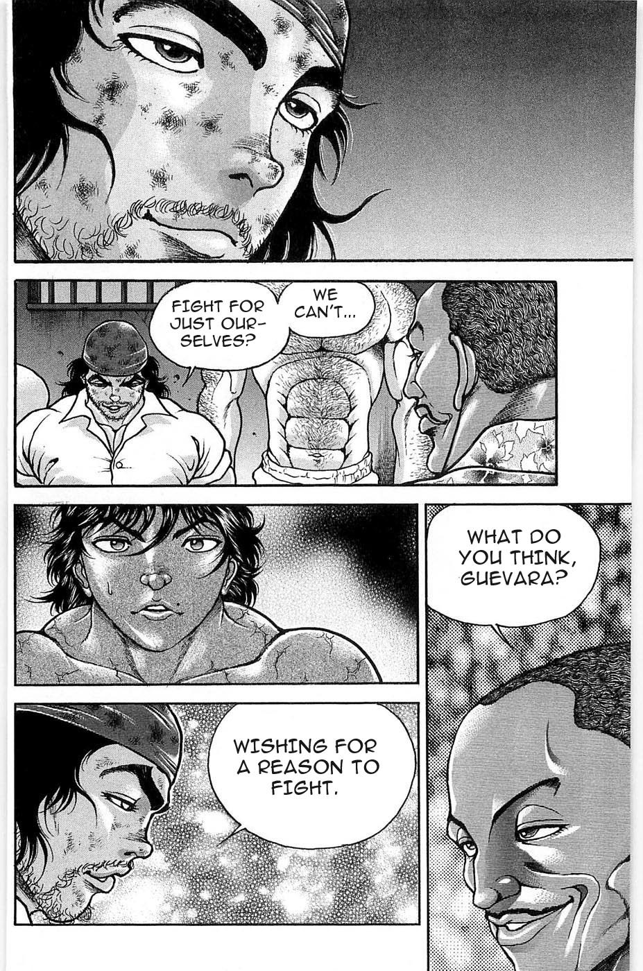 Hanma Baki Chapter 5.37 page 10 - Vol.5 Chapter 37: Similarity and Dissimilarity