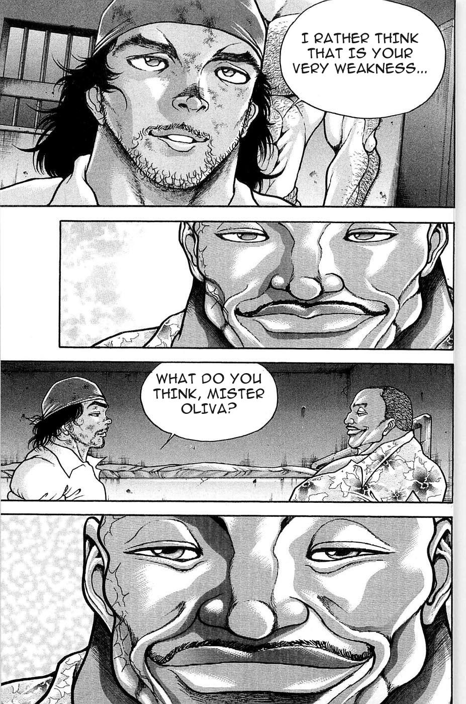 Hanma Baki Chapter 5.37 page 11 - Vol.5 Chapter 37: Similarity and Dissimilarity