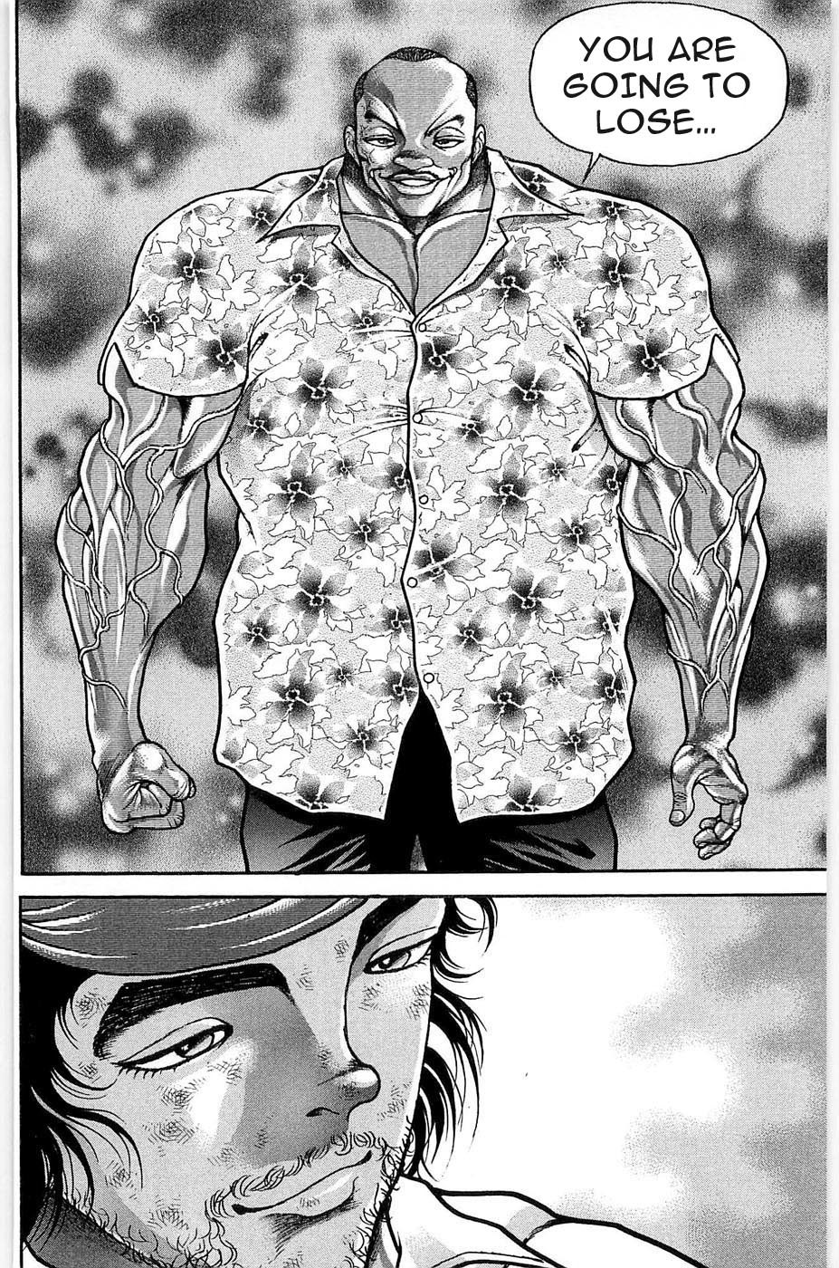 Hanma Baki Chapter 5.37 page 12 - Vol.5 Chapter 37: Similarity and Dissimilarity