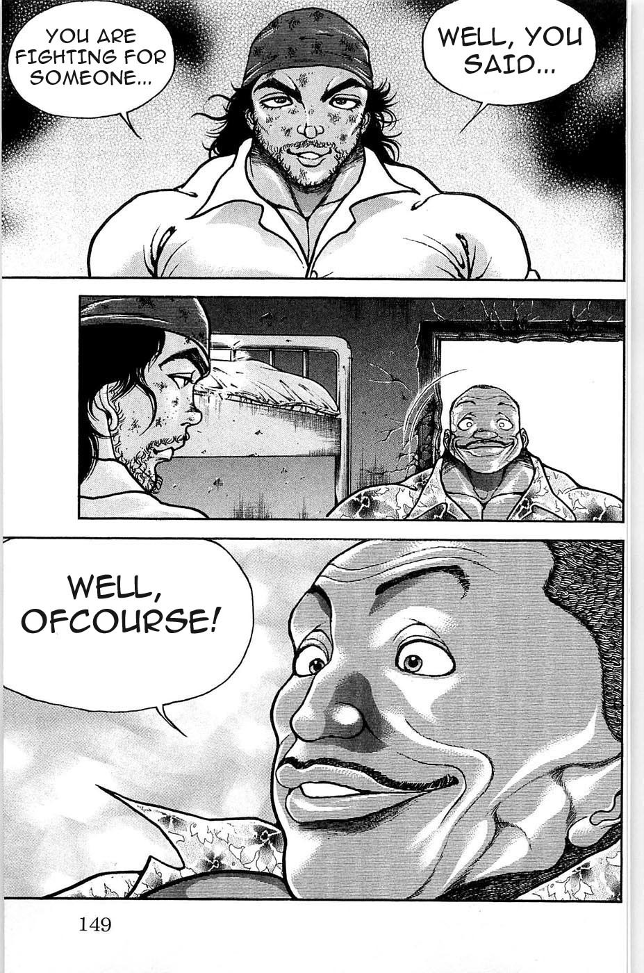 Hanma Baki Chapter 5.37 page 13 - Vol.5 Chapter 37: Similarity and Dissimilarity