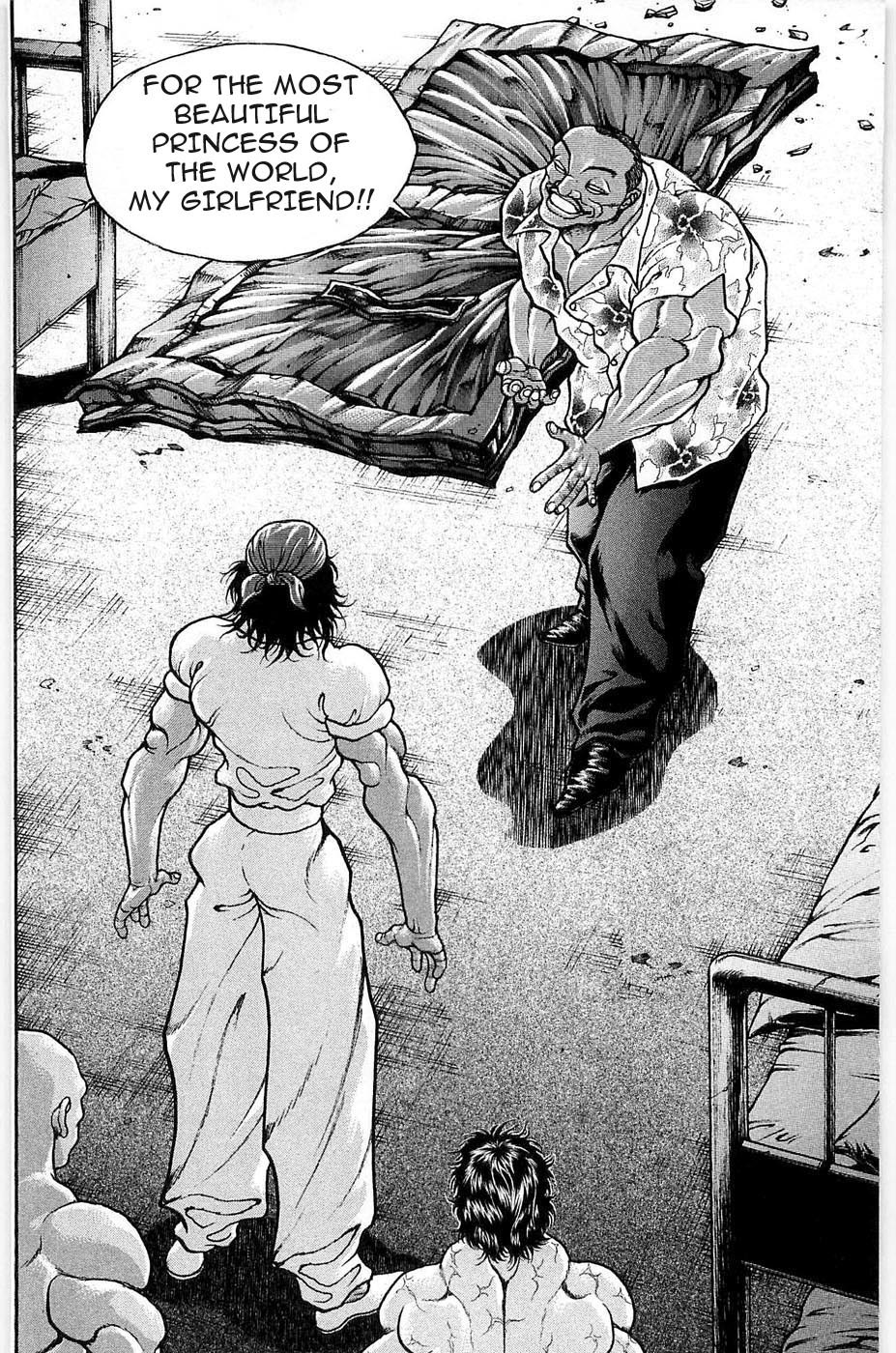 Hanma Baki Chapter 5.37 page 14 - Vol.5 Chapter 37: Similarity and Dissimilarity